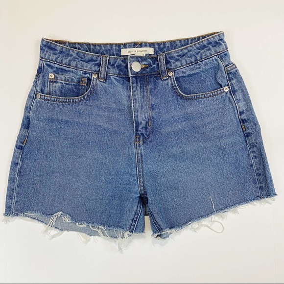 life in progress Pants - Life In Progress H&M Cut Off Shorts Sz 26